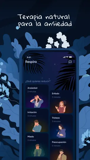 Captura de pantalla de BetterMe: Mental Health en iPhone 2