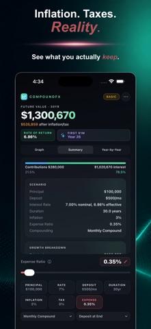 CompoundFX: Compound Interest Screenshot 5 of 5
