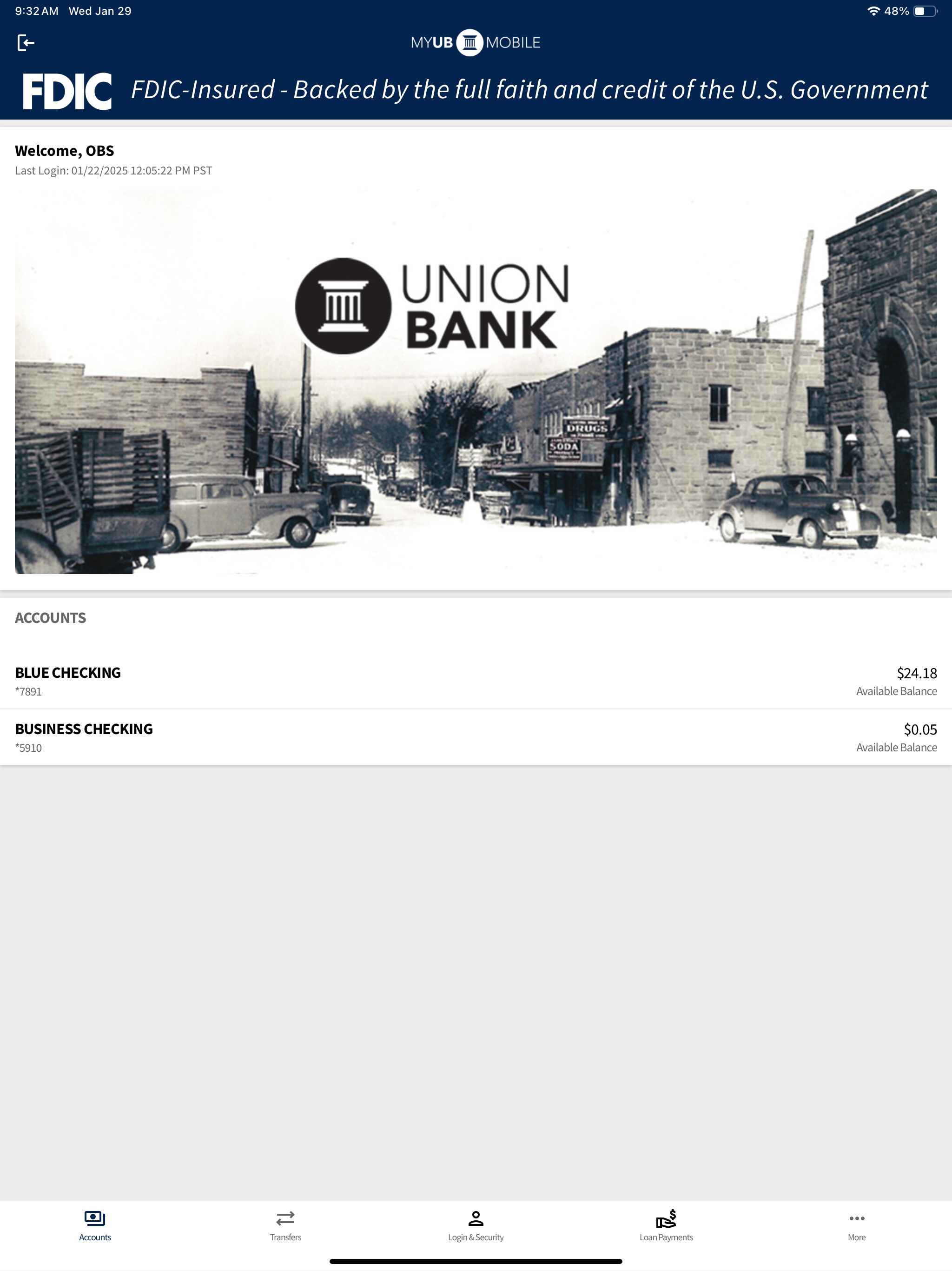 Union Bank Mobile