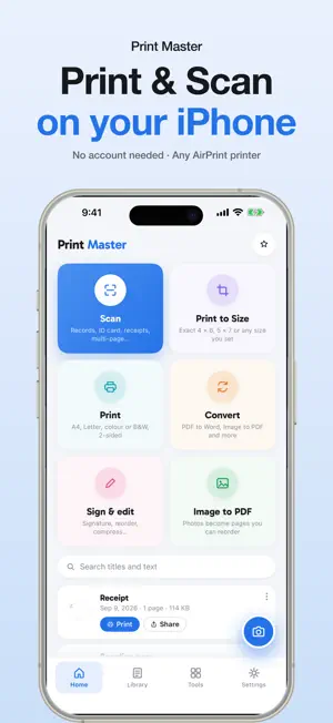 Print Master: Print to Size screenshot 1
