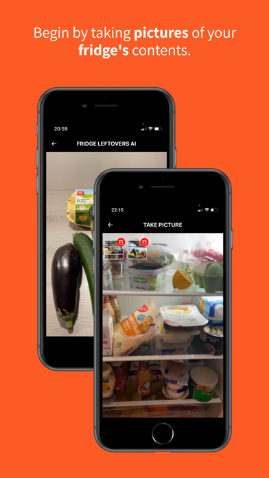 AI Recipes w/ Fridge Leftovers Screenshot