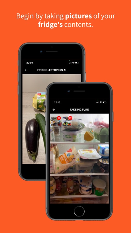 AI Recipes w/ Fridge Leftovers