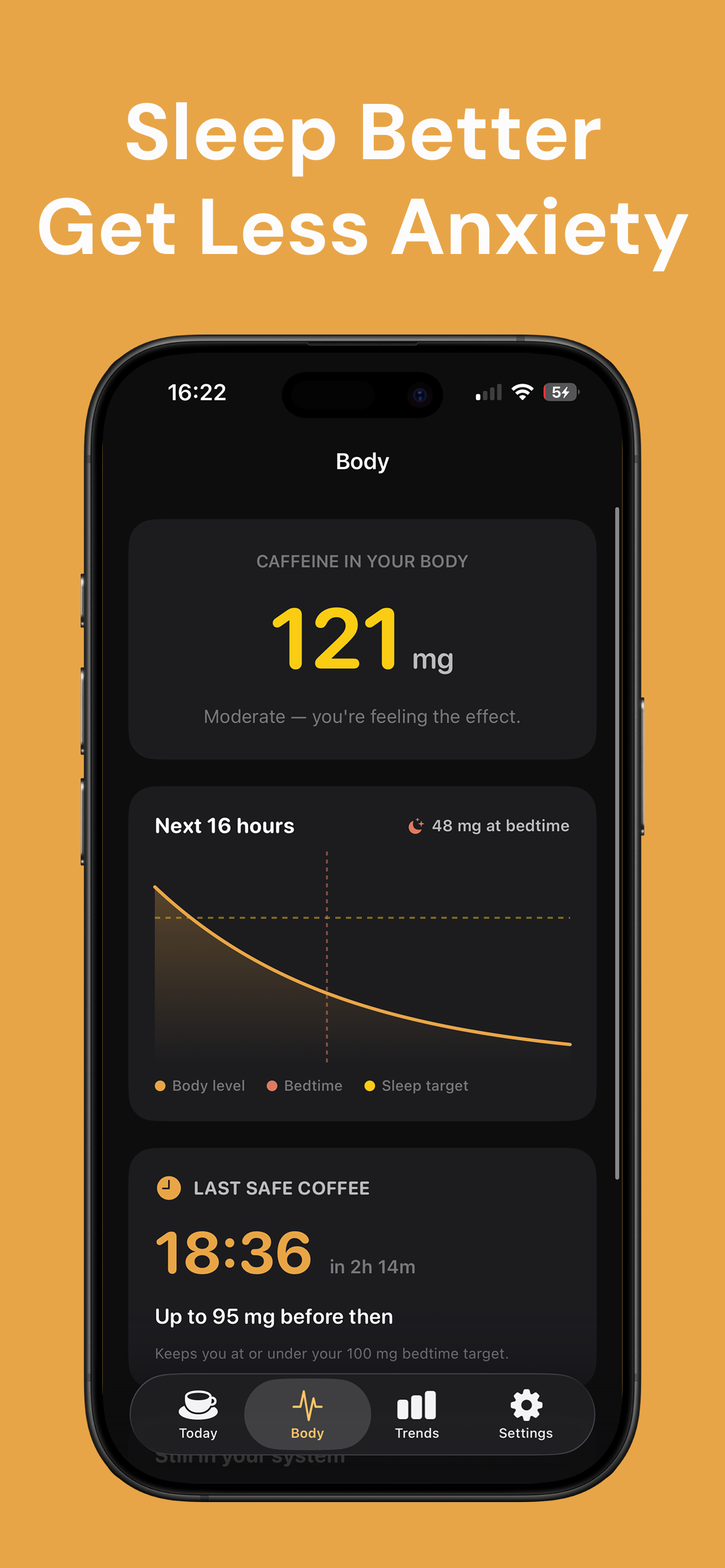 Caffeine Tracker: Sleep Better
