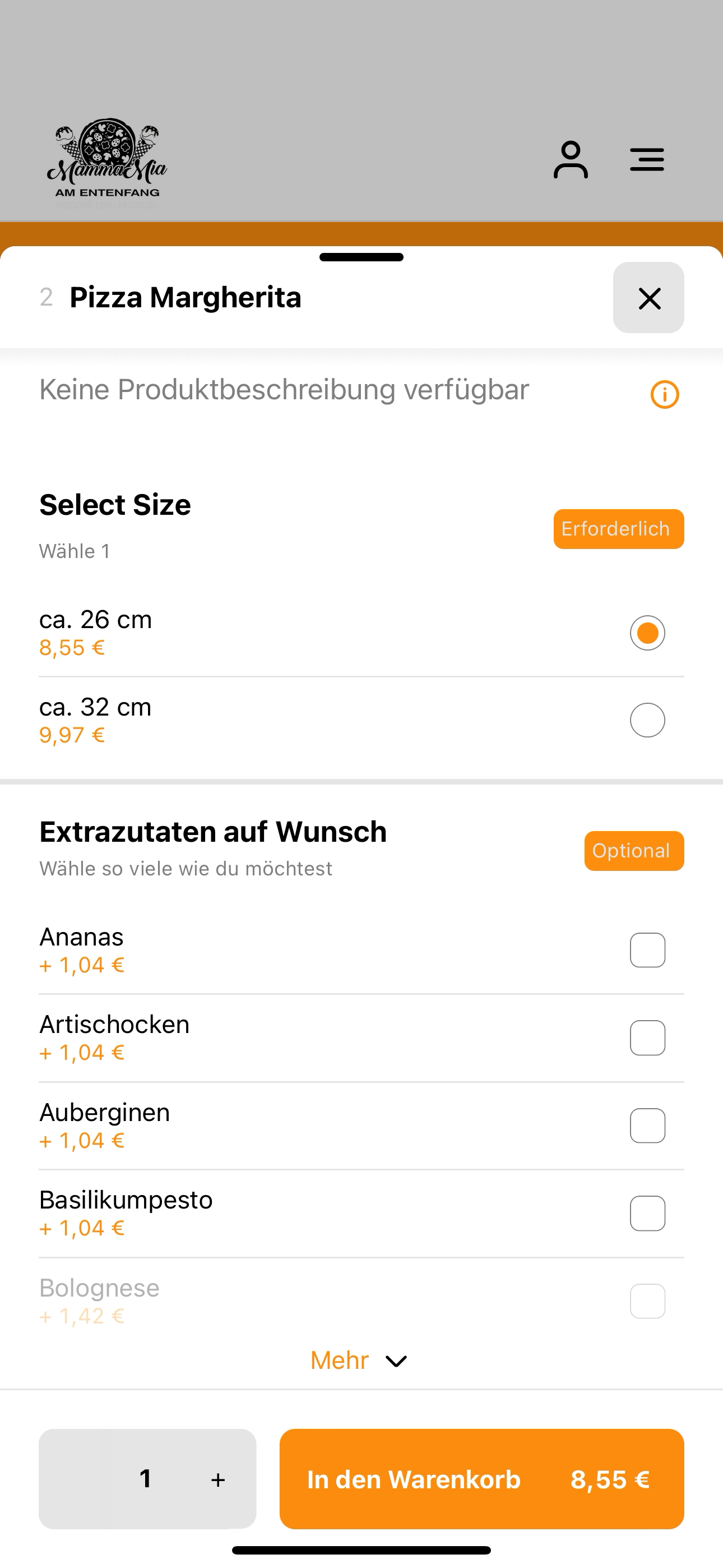 Mamma Mia am Entenfang