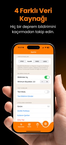 Zelzele: Deprem Bildirimi screenshot