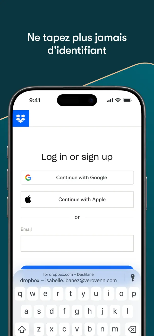 Screenshot #3 pour Dashlane Password Manager
