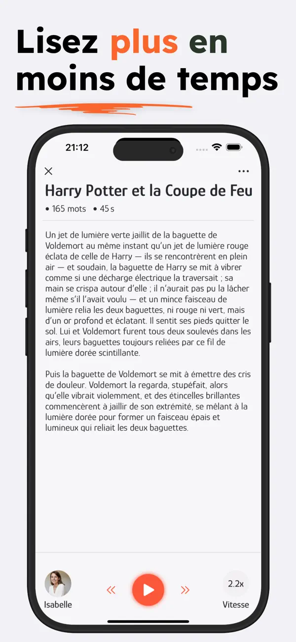 Screenshot #2 pour Lecteur de texte: lecteur pdf