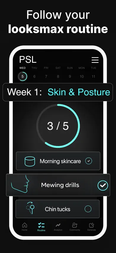 PSL - Looksmax & Ascend screenshot 2