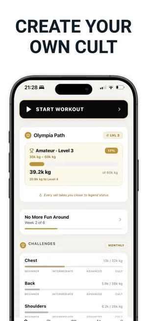 THE Cult Fitness screenshot 1