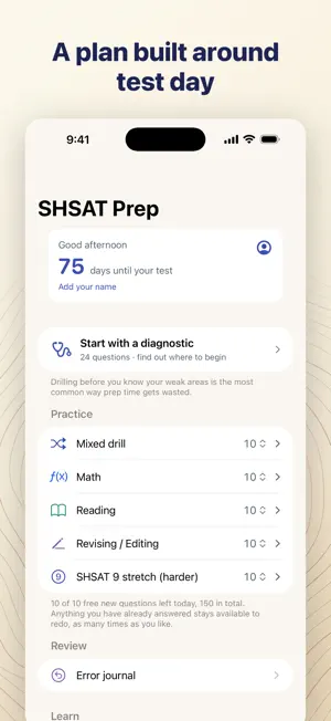SHSAT Prep: Practice Tests screenshot 4