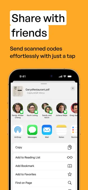CaptureQR - QR Code Scanner screenshot 4