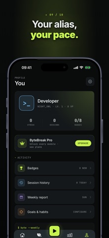 ByteBreak - Developer Wellness Screenshot 9 of 10