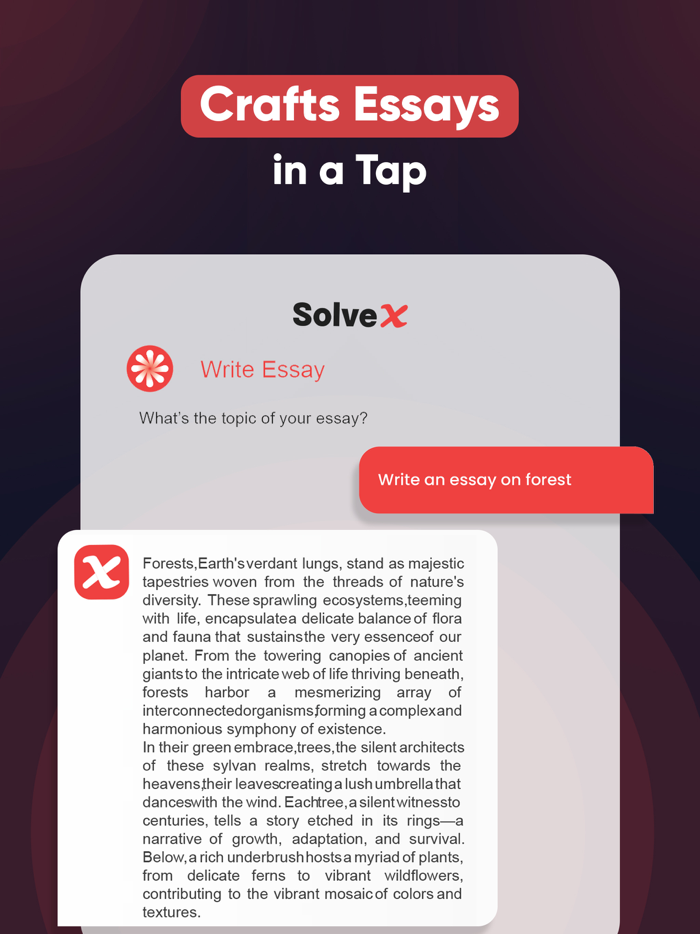 SolveX - Ai Homework Helper