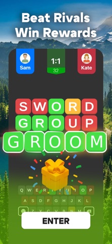 Word Battle Online iPhone screenshot