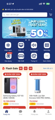 Chợ lớn iPhone screenshot 1