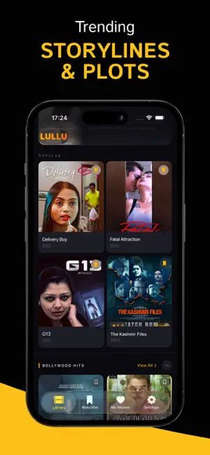 LULLU - Movies & Shows iPhone screenshot 2