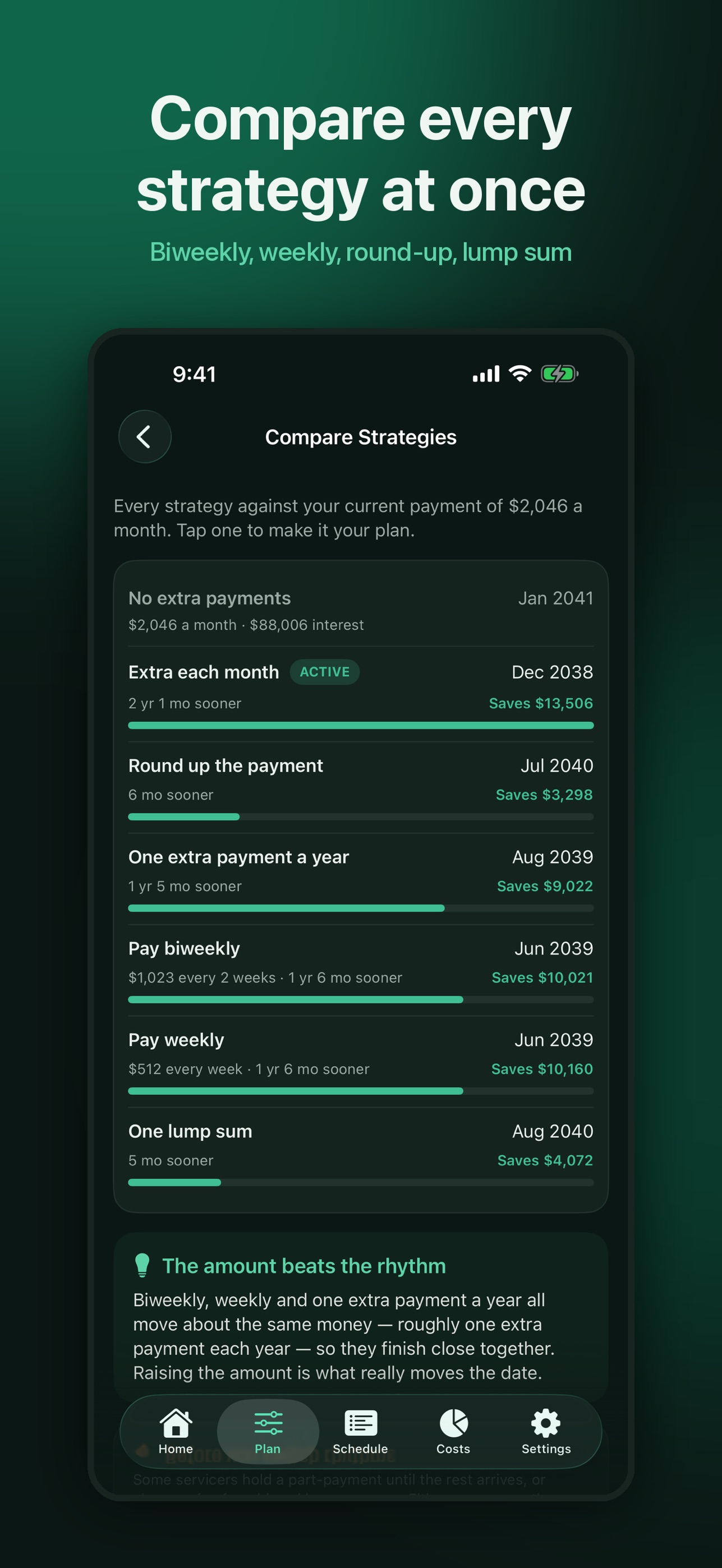 Screenshot 3 of House Payoff Calculator