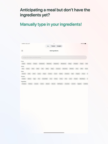 BadHealth - Smart Recipes iPad screenshot