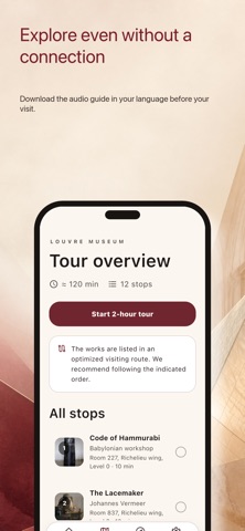 Louvre in 2 Hours iPhone screenshot
