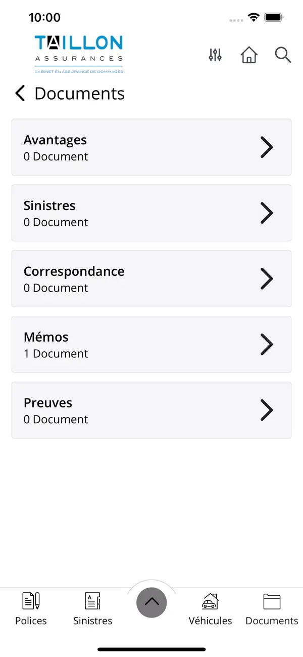 Screenshot #3 pour Taillon Assurances Online