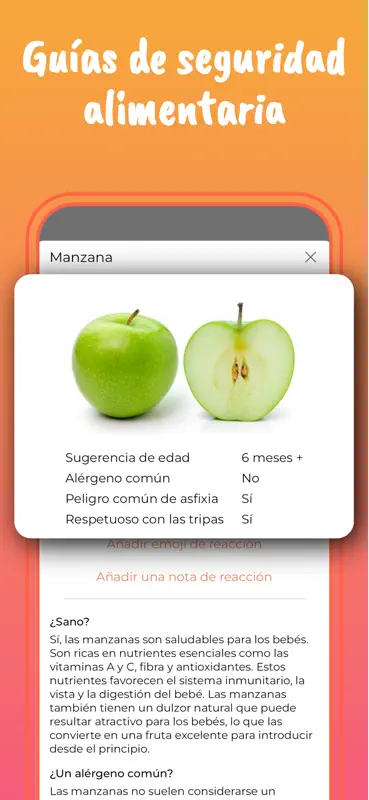 Recetas para Bebés y Papillas screenshot 4 of 10