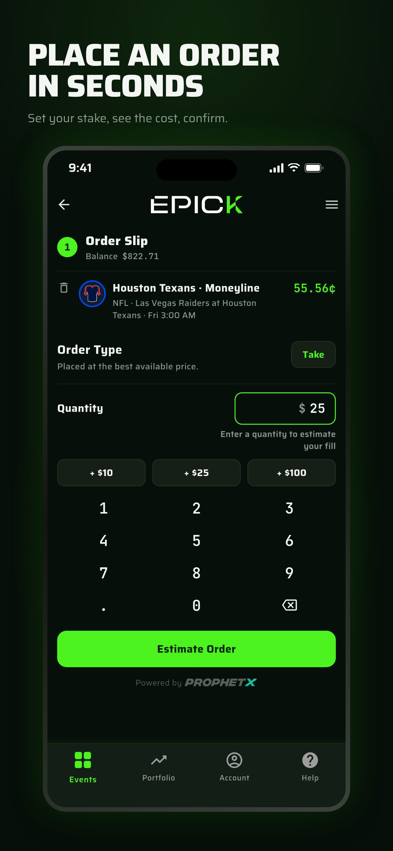 EPICK - Skill Based Sports App screenshot 3