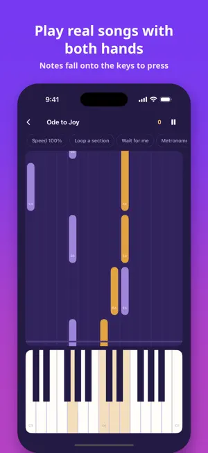 Freano: Learn Piano Lessons screenshot 1