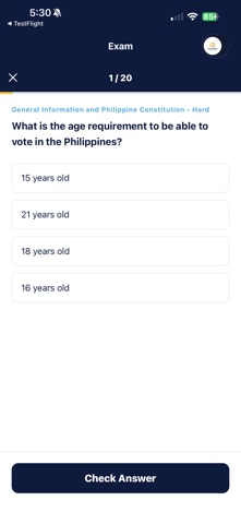 CivilExam — Civil Service Prep screenshot