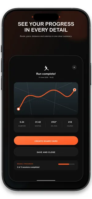 Rotiva - Run & Walk Tracker screenshot 1