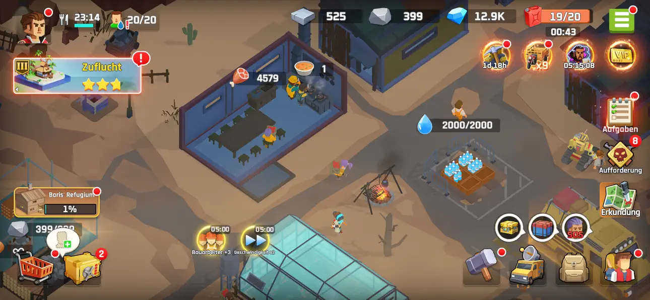 City Of Survivors iOS Mod IPA screenshot 2 - iOS game interface