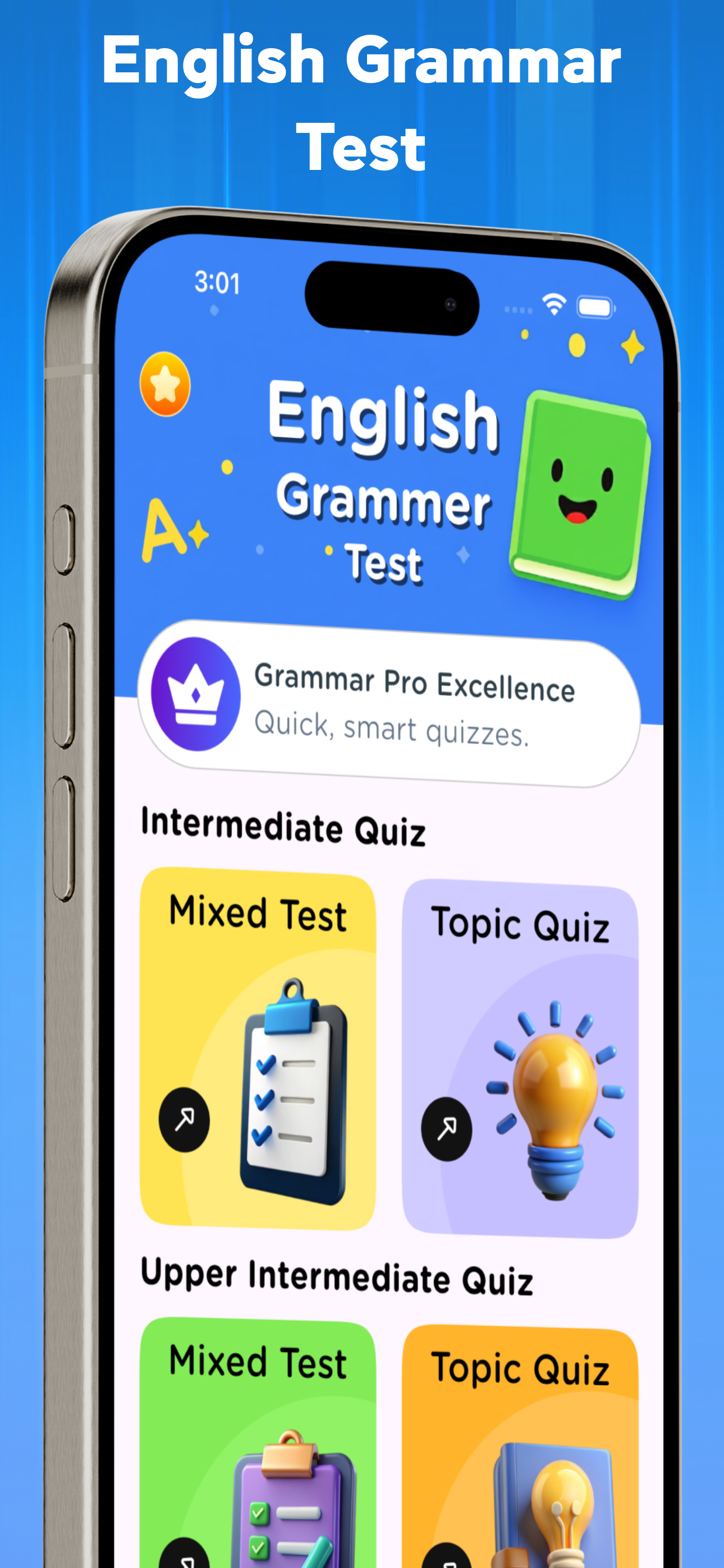 English Grammar Test 2025