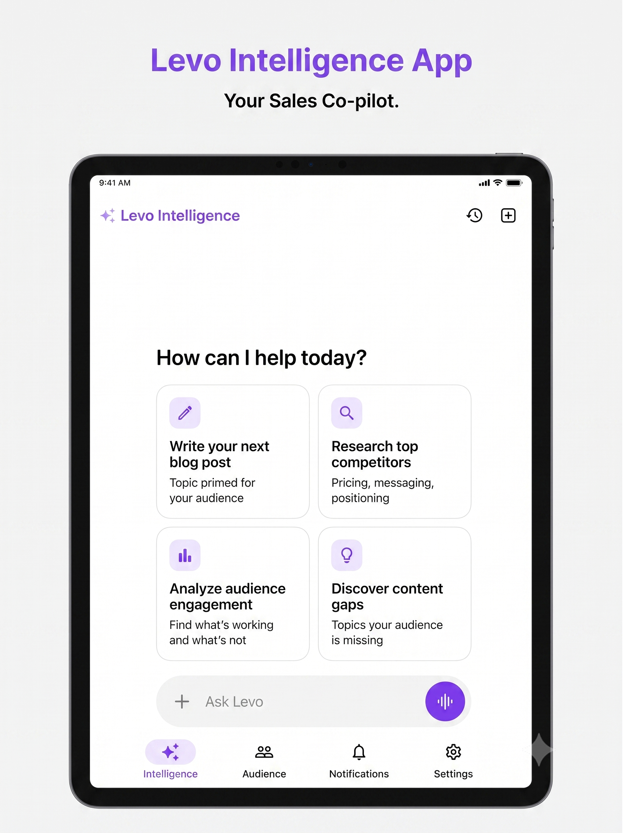 Levo Sales Intelligence App screenshot 9