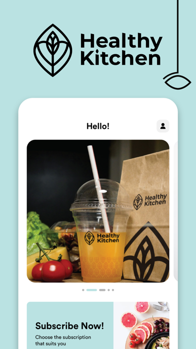 Healthy Kitchen App Screenshot