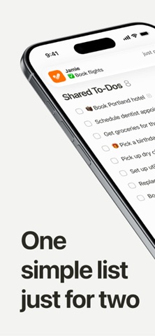 Together: To-Do for Couples iPhone screenshot