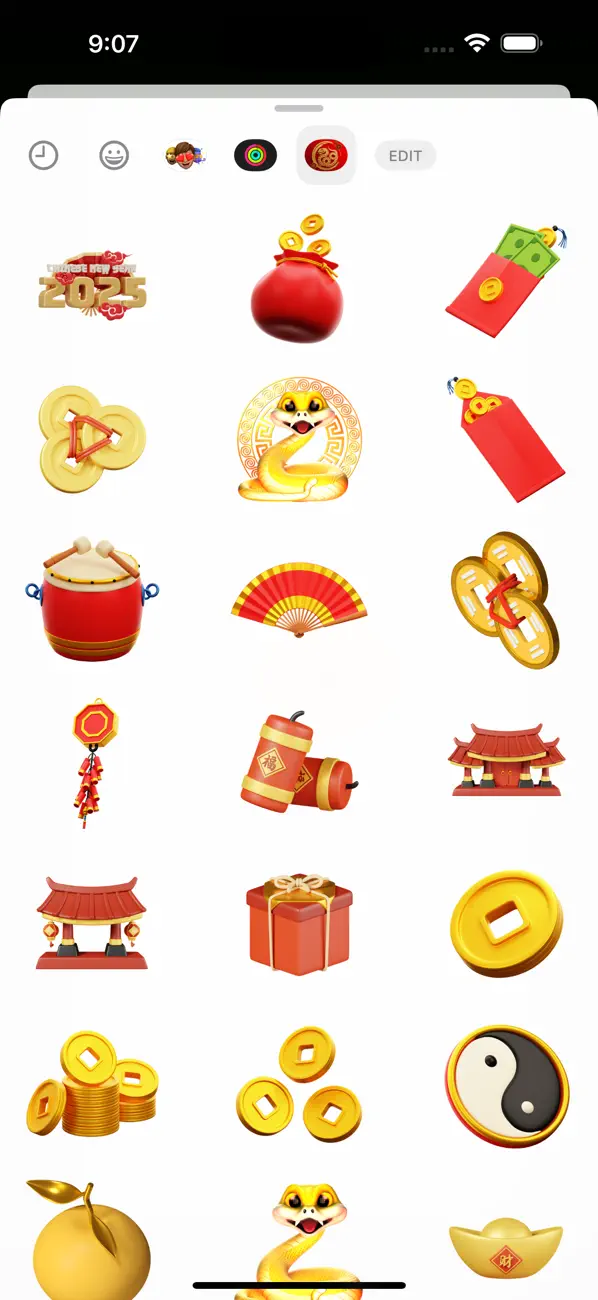 Screenshot #3 pour Chinese New Year - CNY Sticker