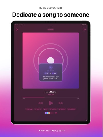 Music Sync - Listen Together iPad screenshot