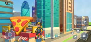 Superhero Captain Thunderpants iPhone screenshot