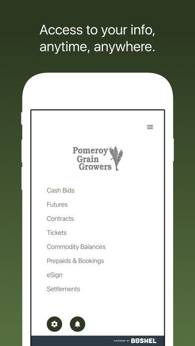 Pomeroy Grain Growers Screenshot 1 - AppWisp.com Pomeroy Grain Growers Screenshot 1 - AppWisp.com