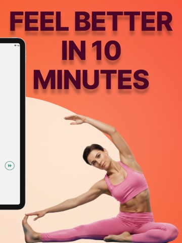 Daily Stretching & Yoga: planq iPad screenshot