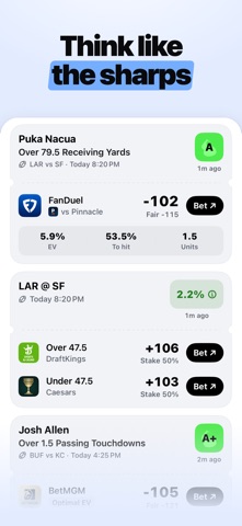 OPTIMAL: Player Props & Picks Screenshot 9 of 10
