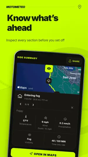 MotoMeteo: Motorcycle Weather screenshot 2