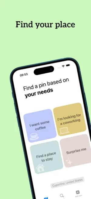 Nomad Pins: Coffee work remote screenshot 2