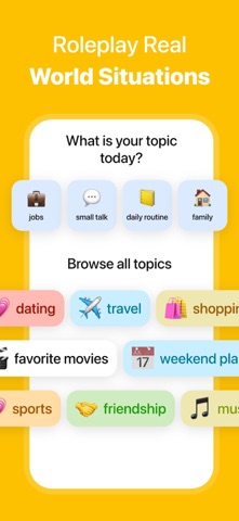 LangLearn: AI English Tutor iPhone screenshot 5