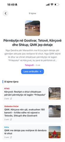 Klasteri: Lajmet në Fokus screenshot