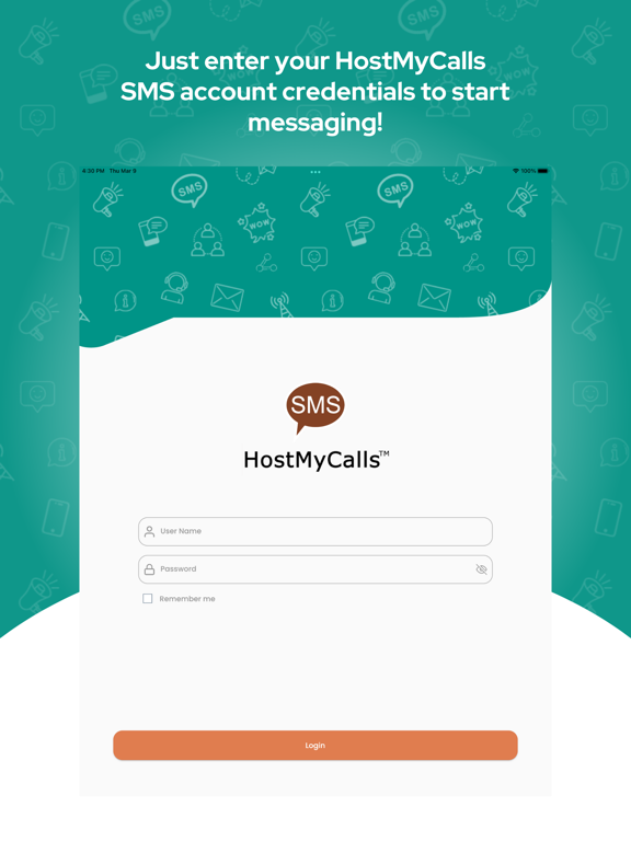 Screenshot #5 pour HostMyText - Business Texting