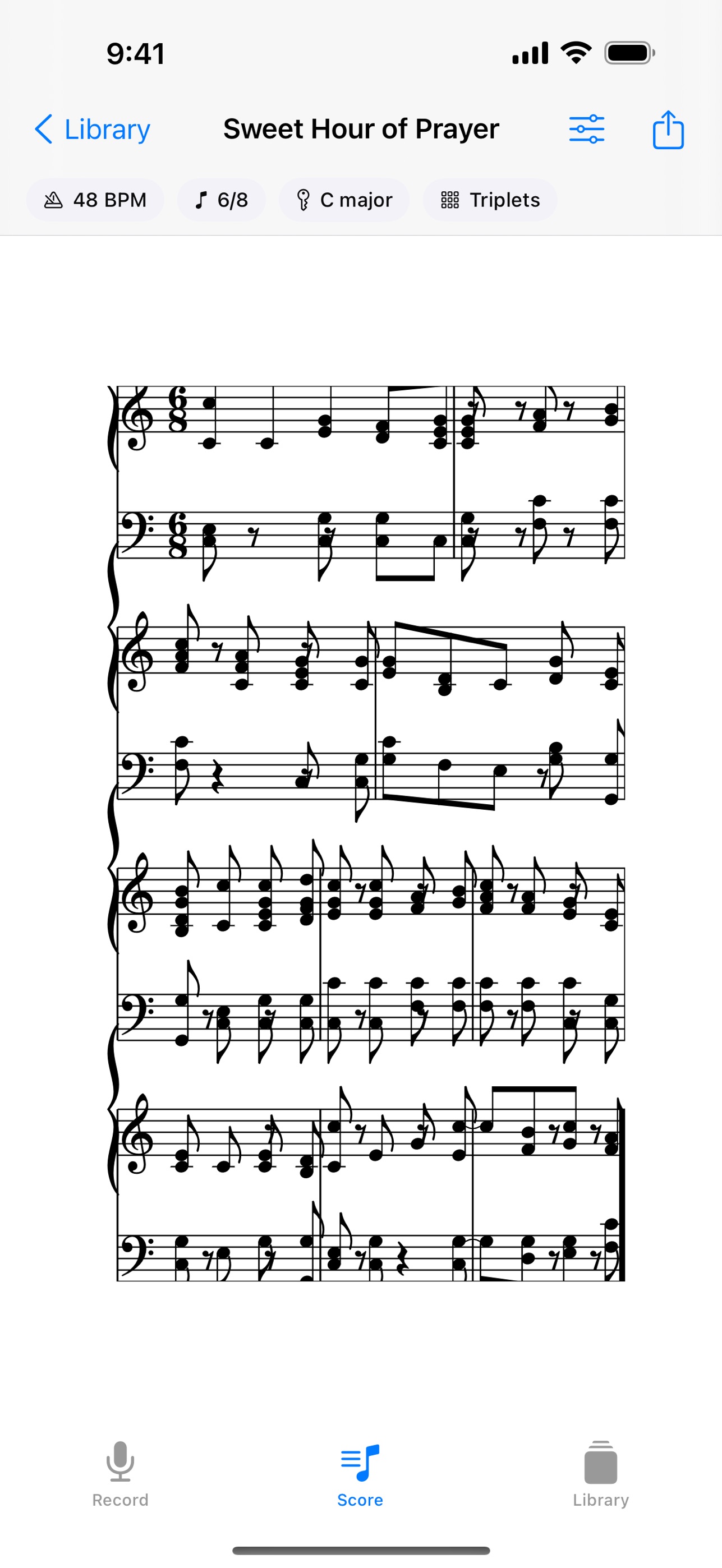 Screenshot 4 of PianoScribe