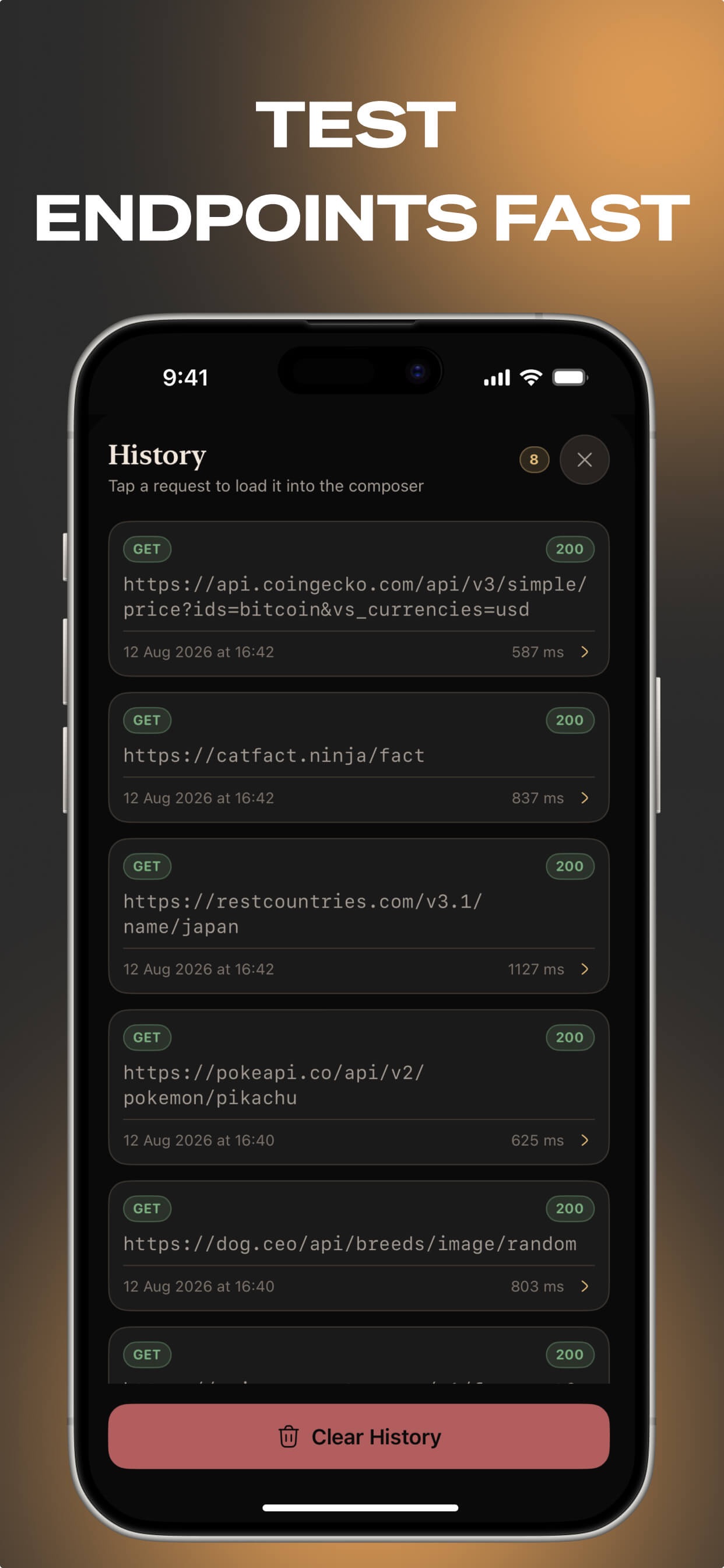 Screenshot 3 of Voke – API Call