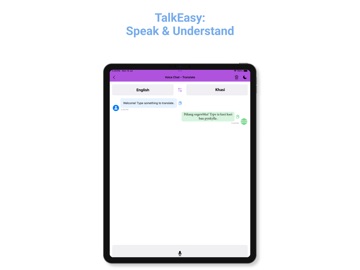 English - Khasi Translator iPad screenshot