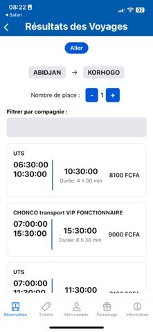 Transap screenshot