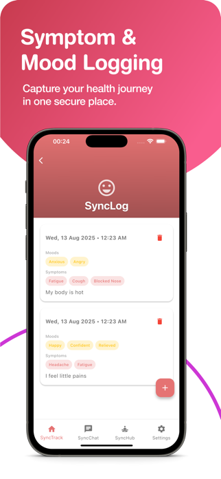 HerSync : Period Cycle Tracker Screenshot 4 of 6
